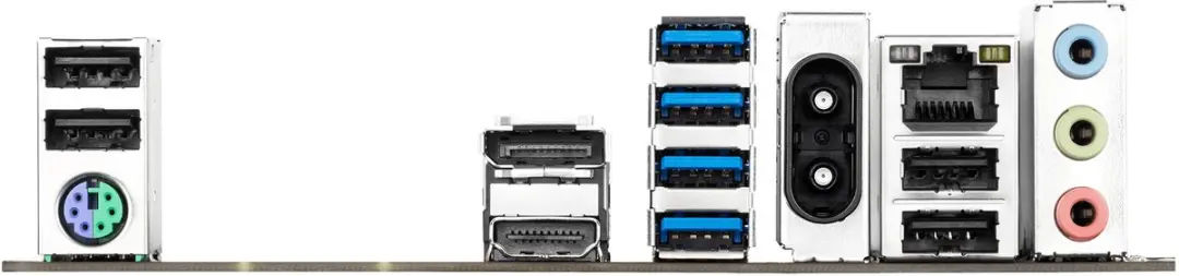 Gigabyte B550M K WF6E Moederbord - Donkerbruin - afbeelding 3 van 4