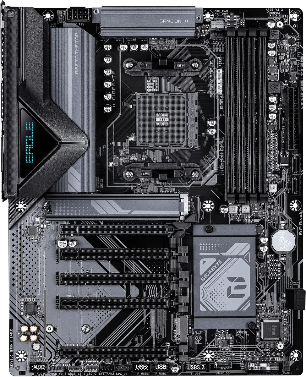 Gigabyte B550 X EAGLE Moederbord - afbeelding 4 van 4