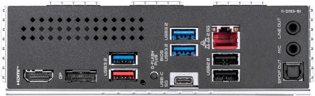 Gigabyte B550 X GAMING Moederbord - Donkerbruin - afbeelding 3 van 4