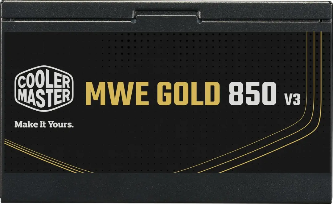 Cooler Master MWE Gold 850 V3 PC-voeding 850W - Zwart - afbeelding 4 van 4