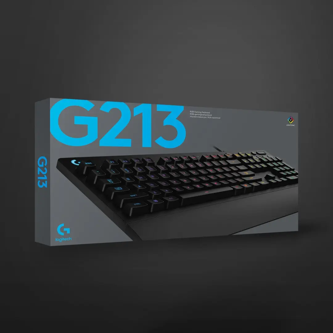 Logitech G213 Prodigy 920-008085 Gaming Toetsenbord - Zwart - afbeelding 2 van 6