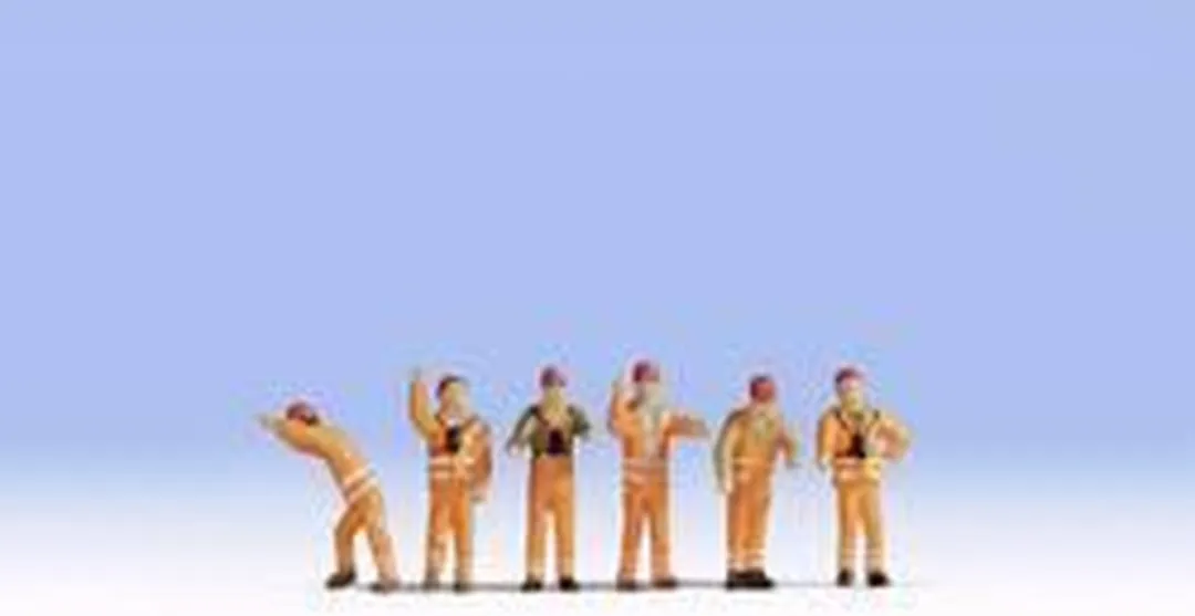 NOCH 36275 N Rangeerpersoneel Figuur - Staand - Oranje