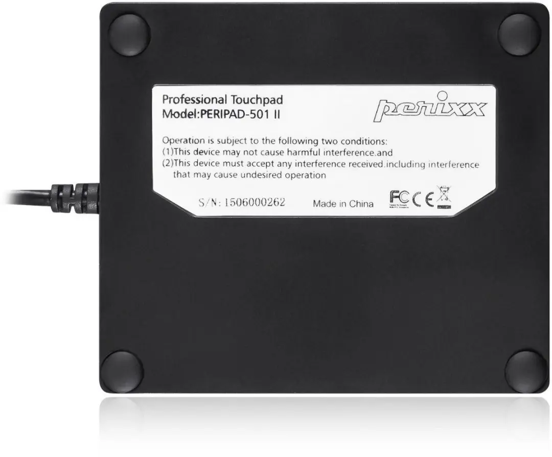 Perixx Peripad-501 II Touchpad USB - Zwart - afbeelding 5 van 6