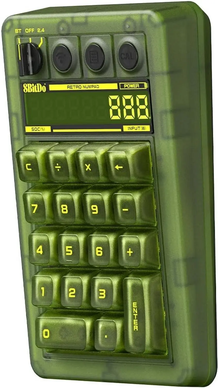 8BitDo Retro 18 Xbox Edition Jade - Numpad - afbeelding 2 van 2