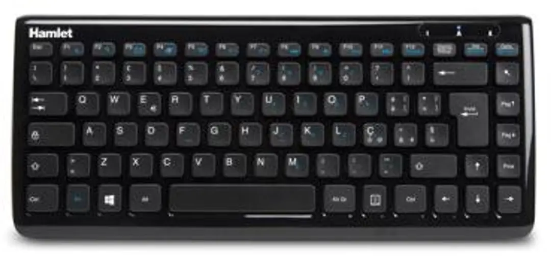 Hamlet XKKITA400CU Toetsenbord - Italiaans - Zwart - afbeelding 2 van 2