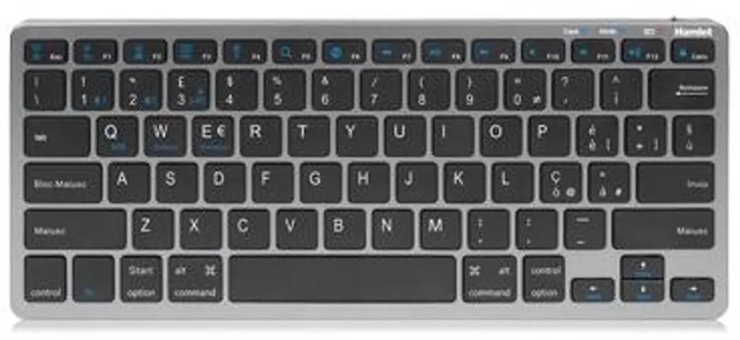 Hamlet XKK400CWB-IT Toetsenbord - Italiaans QWERTY - Zwart - afbeelding 2 van 2