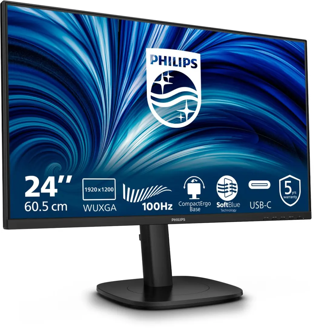 Philips 3000 Series 24B2N3200D/00 Computermonitor - Zwart - afbeelding 6 van 6