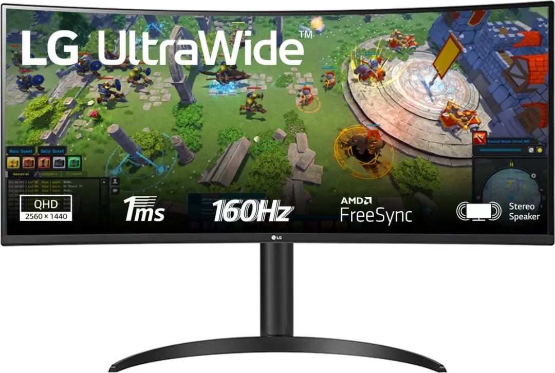 Lg 34wp65c-b 34´´ Uwqhd Tipo Panel Led 160hz Gebogen Gaming-monitor Transparan