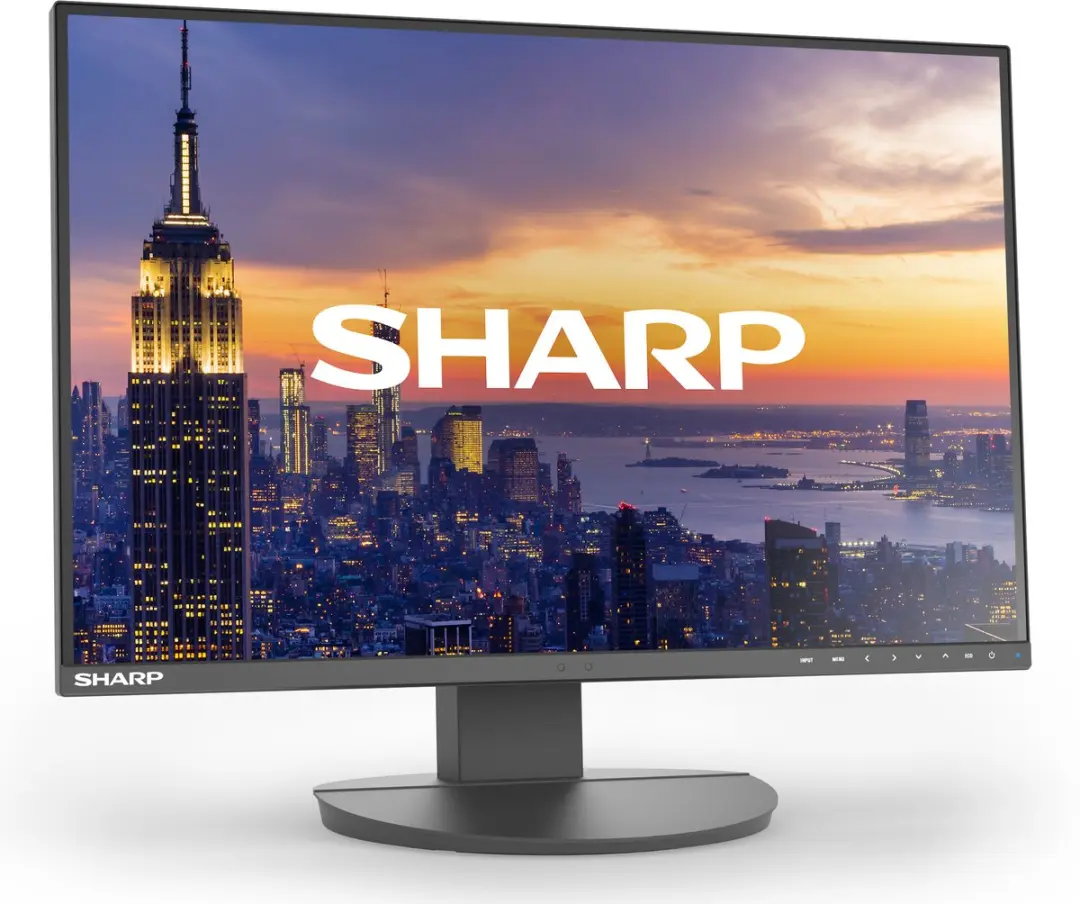 Sharp MultiSync EA242W Monitor - 24 inch - Zwart - afbeelding 6 van 6