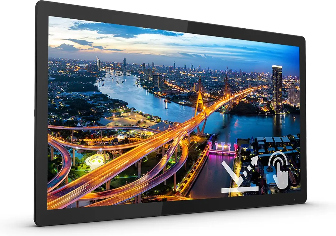 Philips B Line 222B1TFL/00 touchscreen monitor 21.5" - Full HD - Zwart - afbeelding 5 van 6