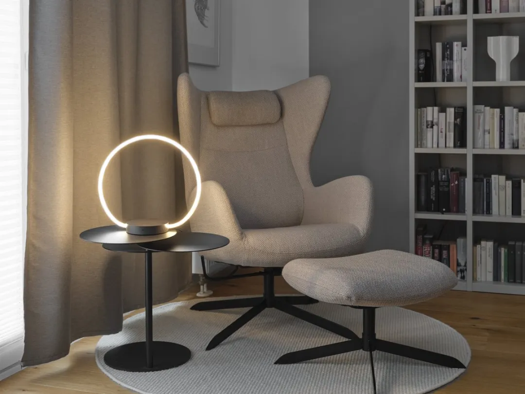 Osram Decor Aura LED Tafellamp 10W 1000lm - Donkergrijs