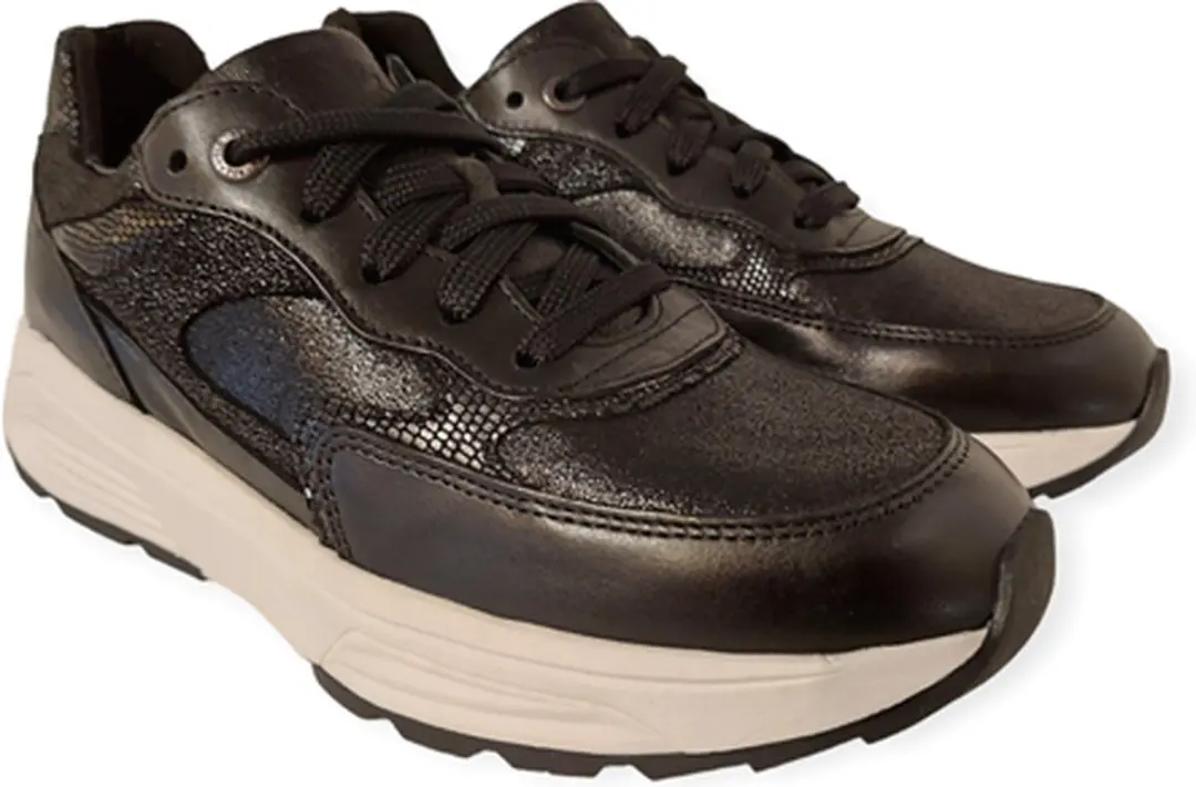 Xsensible Stretchwalker Ponte Vecchio Sneaker - Zwart - afbeelding 3 van 4