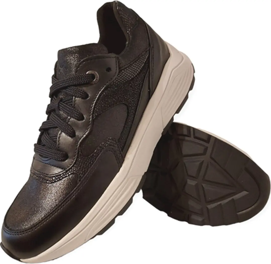 Xsensible Stretchwalker Ponte Vecchio Sneaker - Zwart - afbeelding 4 van 4