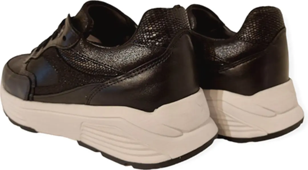 Xsensible Stretchwalker Ponte Vecchio Sneaker - Zwart - afbeelding 2 van 4