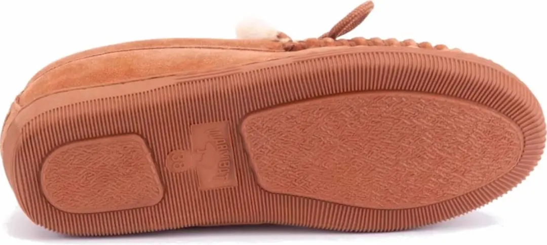 Warmbat Koala Women Suede Sloffen - Cognac - afbeelding 6 van 6