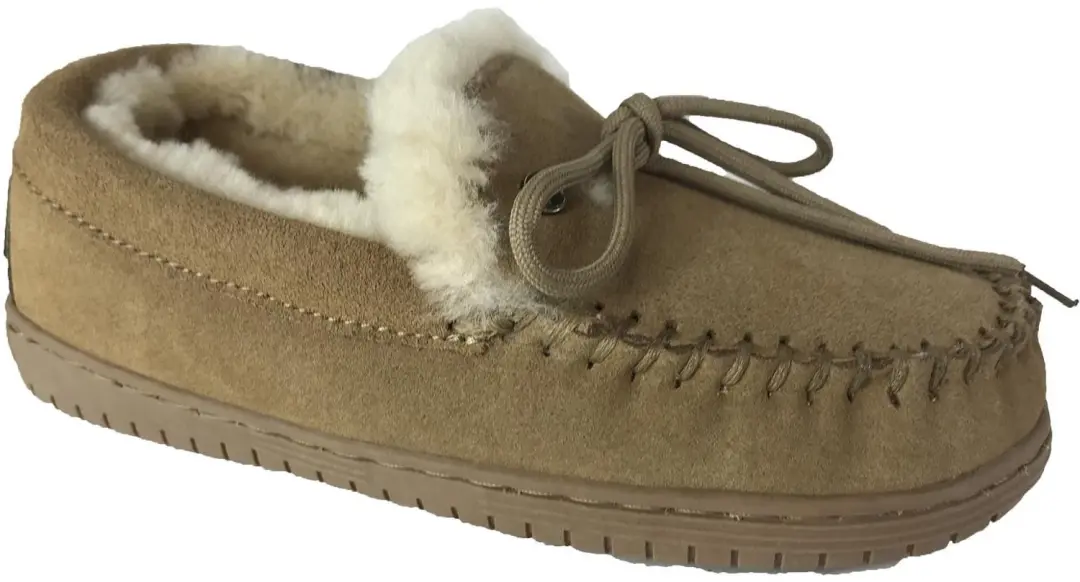 Warmbat Koala Women Suede Sloffen - Cognac - afbeelding 3 van 6