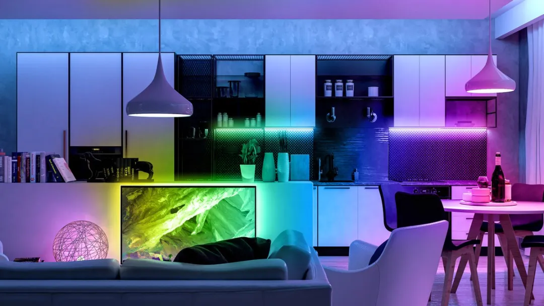 Grundig LED Strip 3M - 16 Kleuren RGB - Dimbaar - Zwart