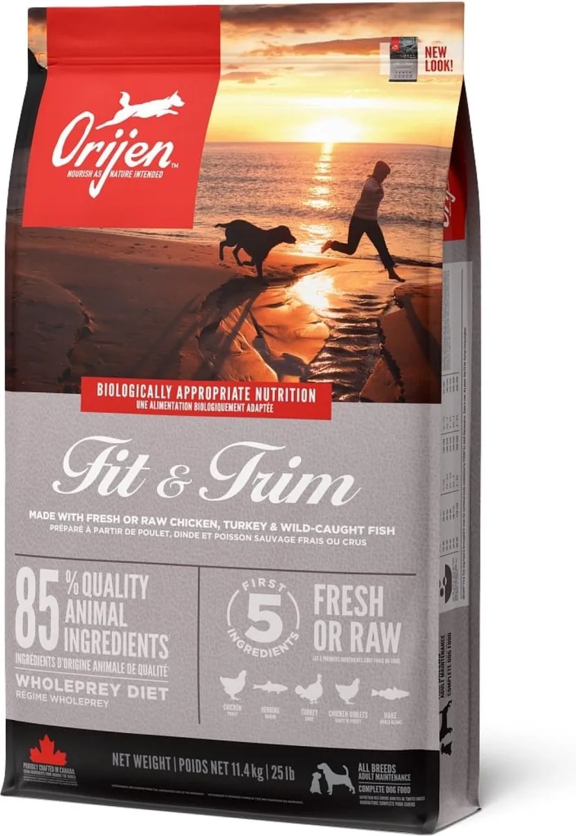 Orijen Dog Whole Prey Fit & Trim Hondenvoer 11.4kg