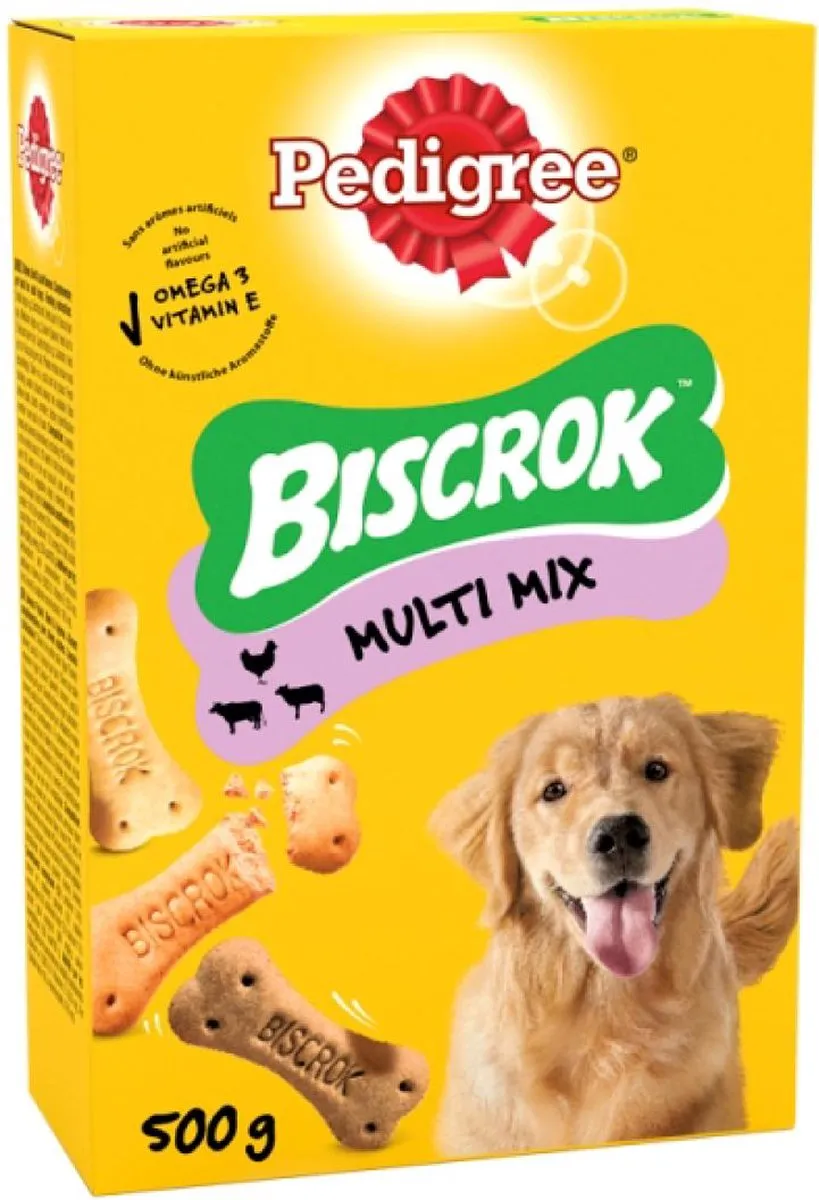 Pedigree Koek Multi Biscrok 500g