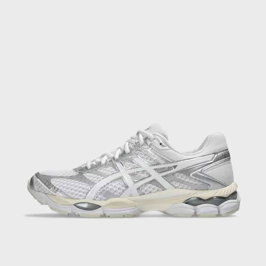 Asics-Cumulus 16 Maat 40 Wit Zilver