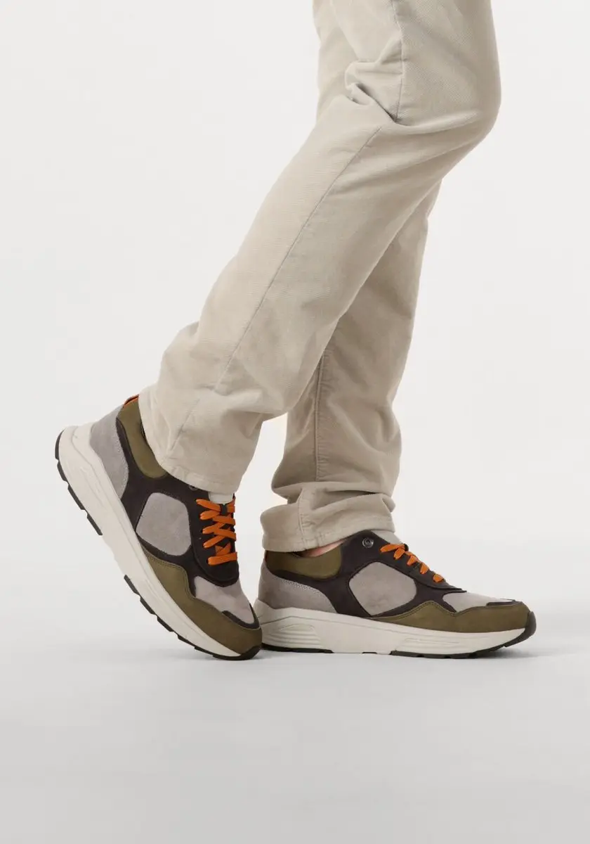Xsensible Rialto Sneakers - Leer - Heren - Groen - Maat 41 - afbeelding 5 van 6
