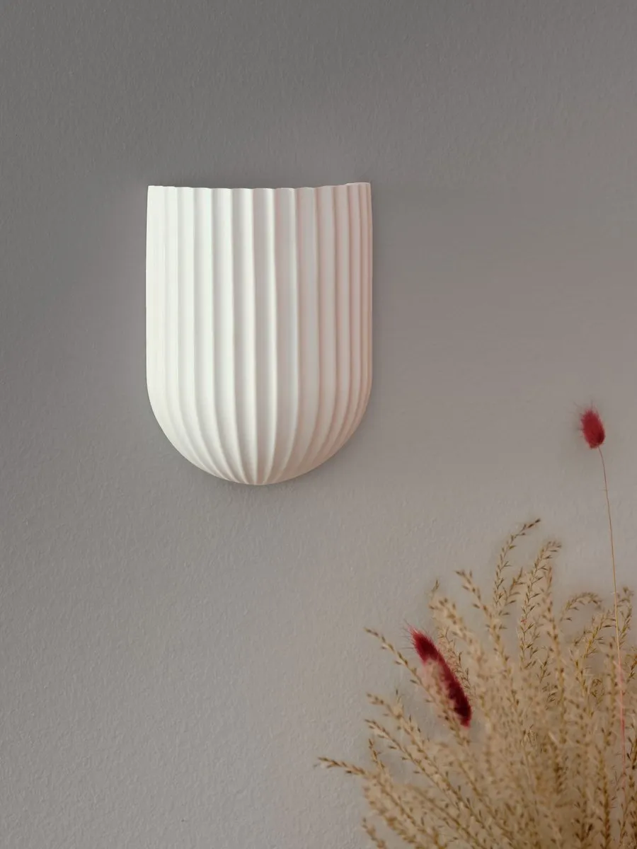 Osram Decor Plaster Routes Wandlamp GU10 Wit