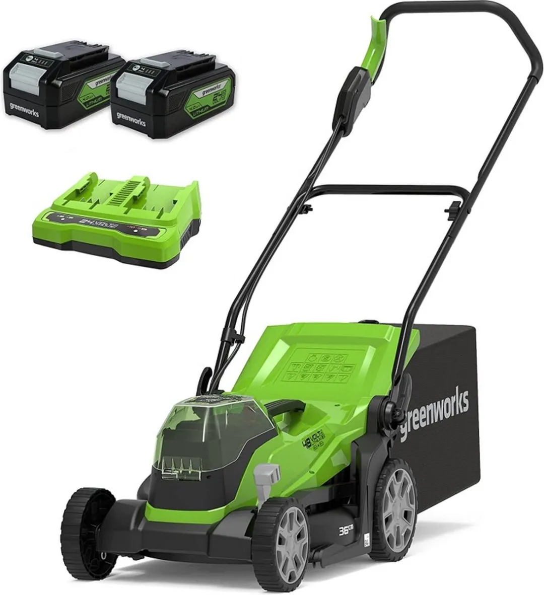 Greenworks G24X2LM36 Grasmaaier