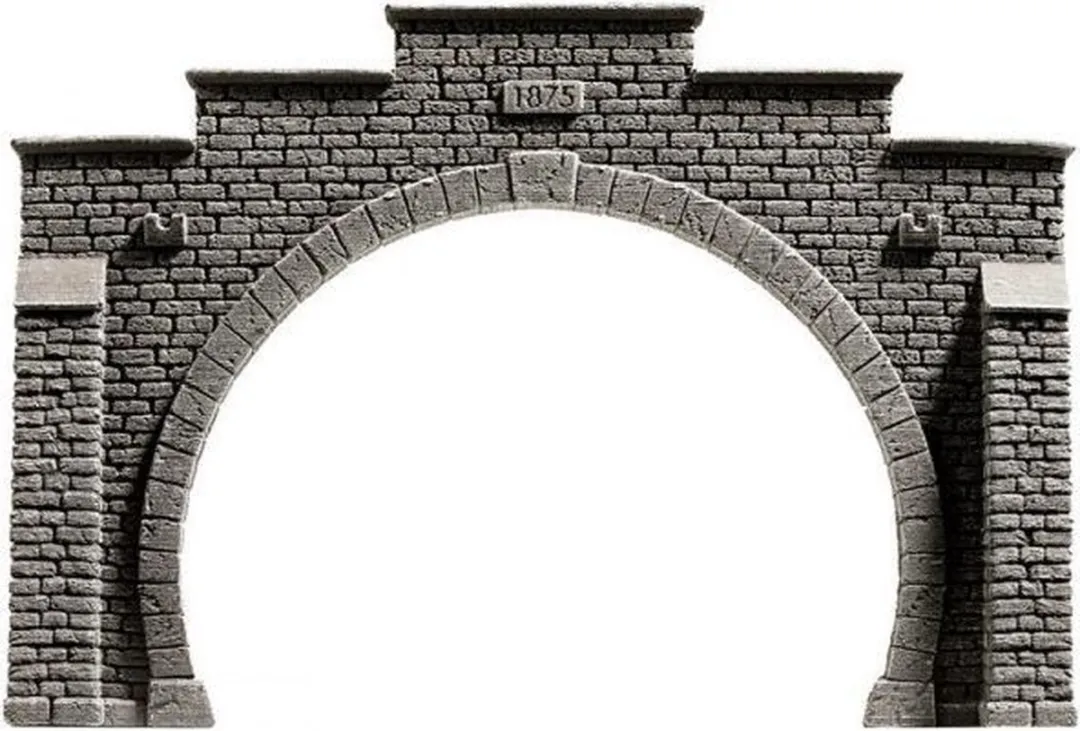 Noch Tunnelportaal Dubbelspoor Schaal 0