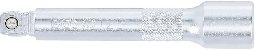 BGS technic Kantelverlenging 1/2 inch 125mm - Chroom - afbeelding 2 van 4