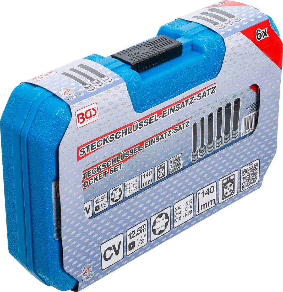 BGS technic Doppenset E-profiel E10-E20
