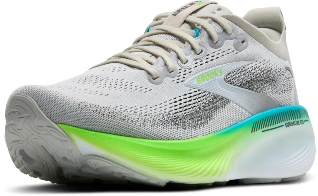 Brooks Adrenaline GTS 25 Hardloopschoenen - Grijs - 46,5 - afbeelding 2 van 6