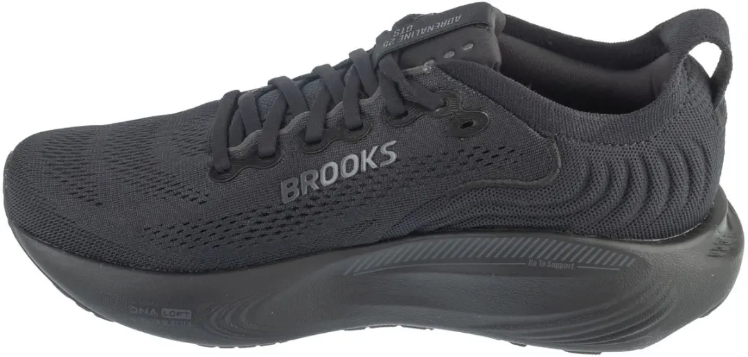 Brooks Adrenaline GTS 25 Dames Hardloopschoenen - Zwart - afbeelding 2 van 5