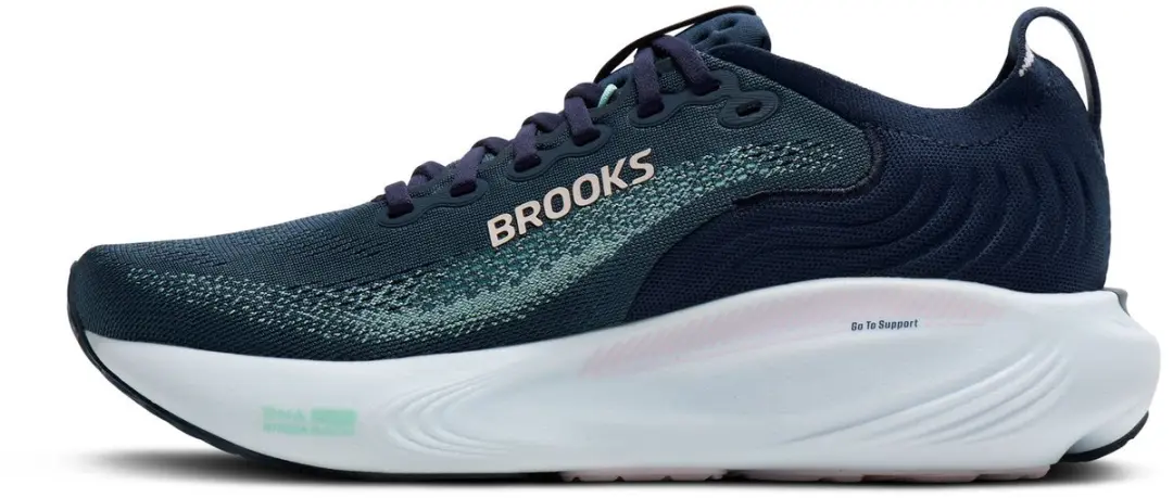 Brooks Adrenaline GTS 25 Hardloopschoenen Dames - Navy - afbeelding 2 van 6