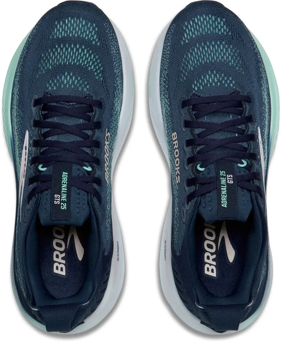 Brooks Adrenaline GTS 25 Hardloopschoenen Dames - Navy - afbeelding 6 van 6