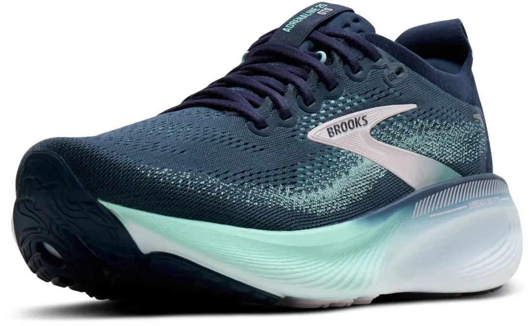 Brooks Adrenaline GTS 25 Hardloopschoenen Dames - Navy - afbeelding 4 van 6