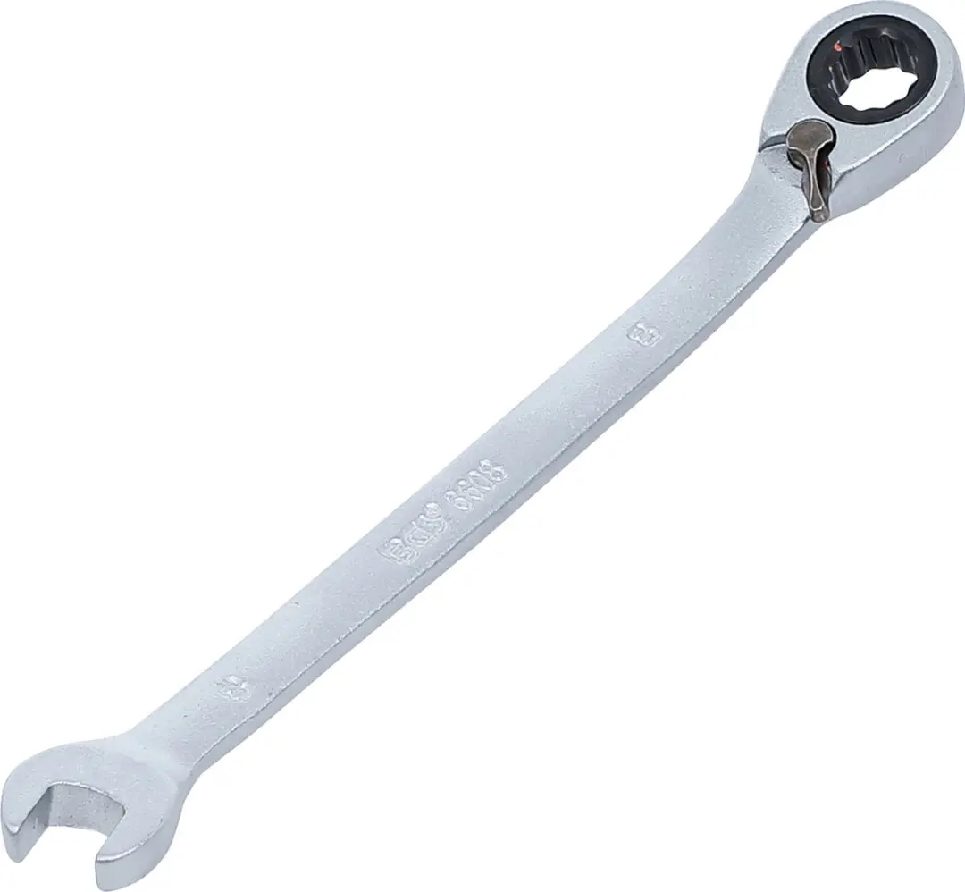 BGS Ratelring steeksleutel omkeerbaar 8 mm