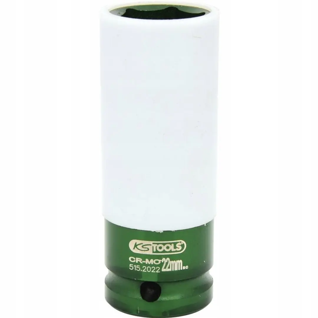 KS Tools 515.2022 Dopslag 22mm 1/2" - Groen - afbeelding 3 van 6