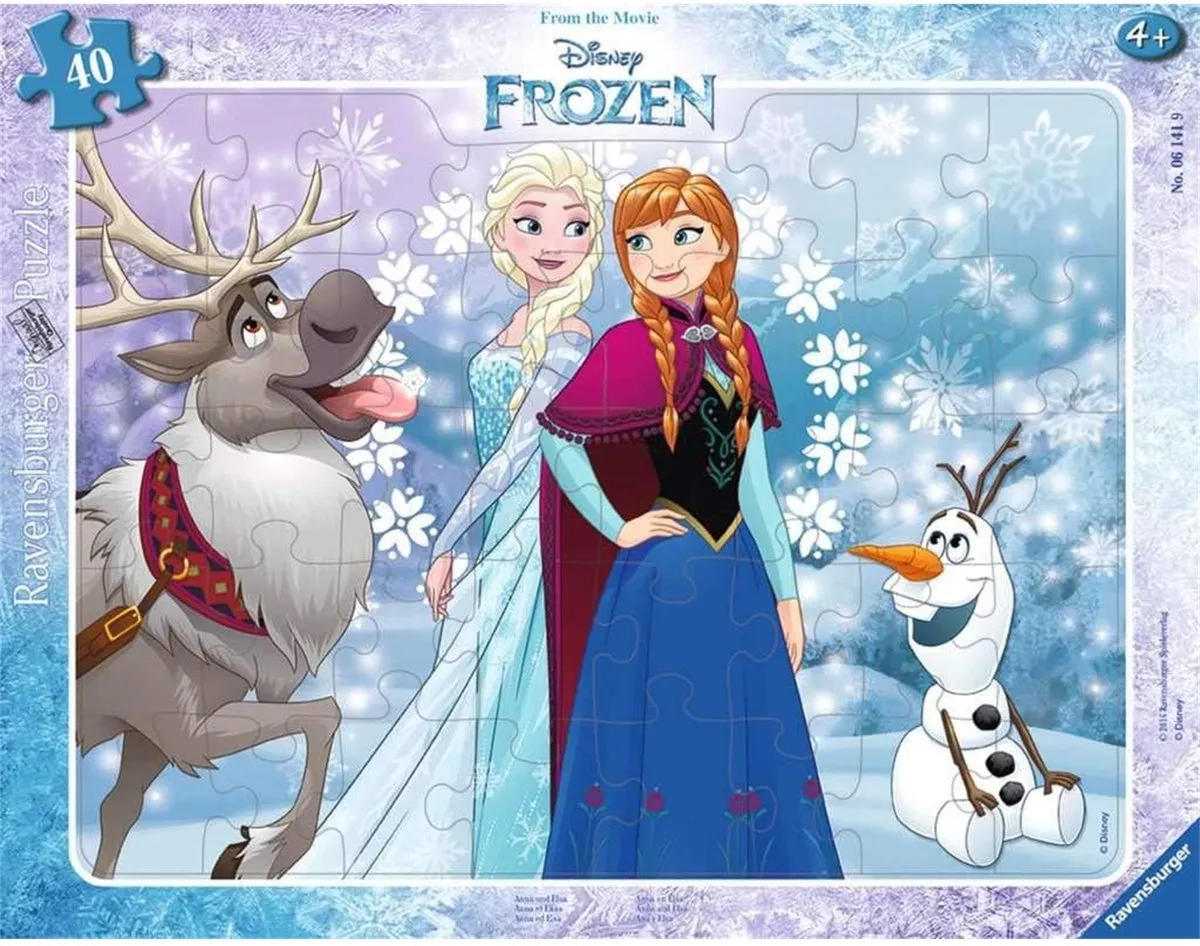 Ravensburger Anna en Elsa Frozen Puzzel 40 Stuks