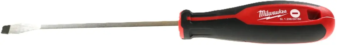 Milwaukee Tri-Lobe Schroevendraaier SL 1,2 x 8 x 150 4932471782 - afbeelding 2 van 2