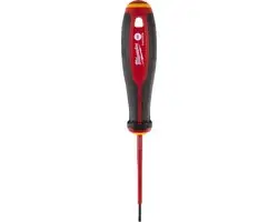 Milwaukee 4932478712 VDE Schroevendraaier SL 0,4x2,5x75 - Blauw - afbeelding 2 van 2