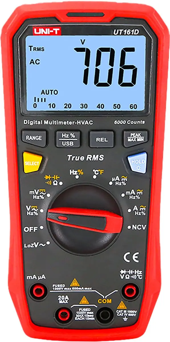 UNI-T UT161D Multimeter True RMS