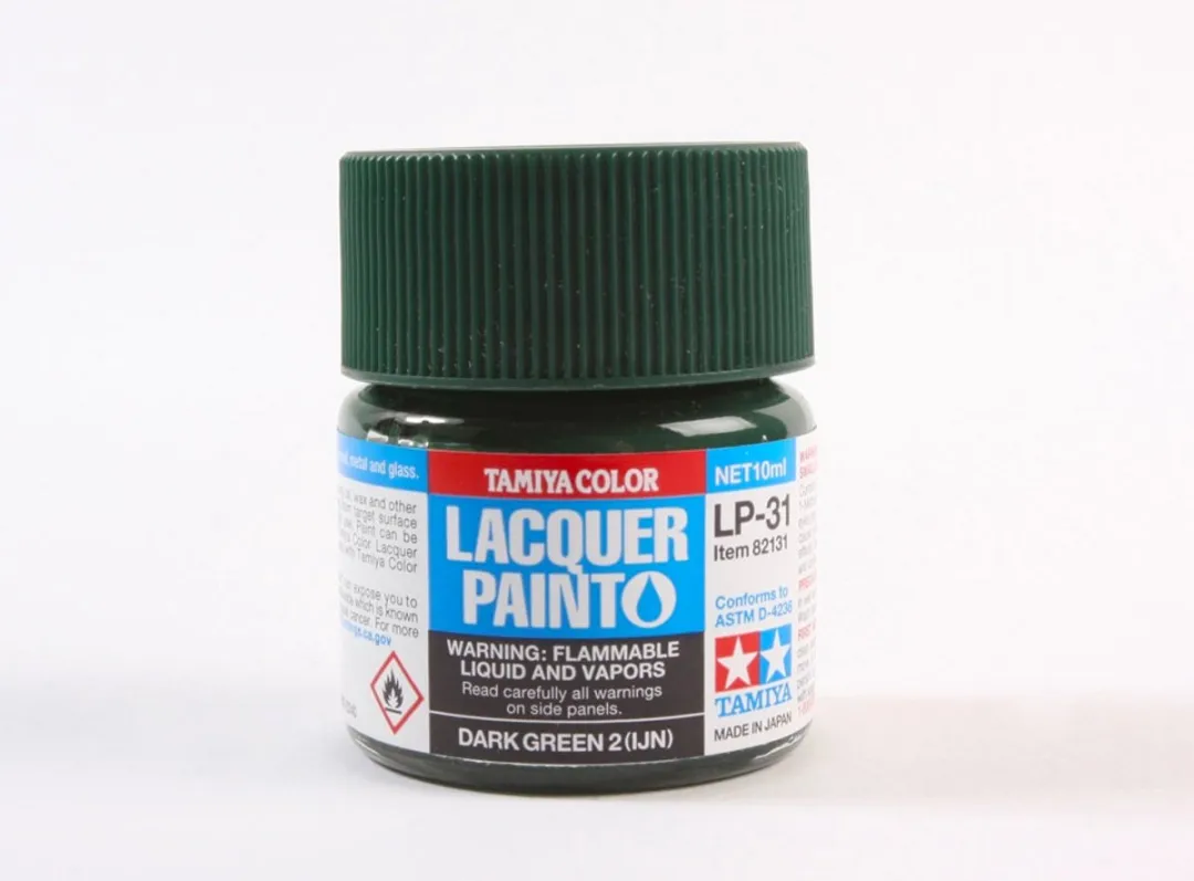 Tamiya Hobbyverf Olieverf LP-31 Dark Green 10ml
