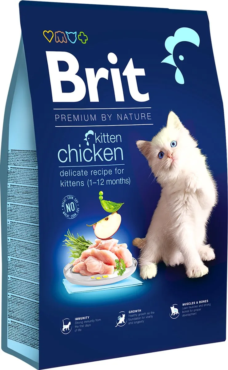 Brit Premium by Nature Kitten Chicken 1,5 kg