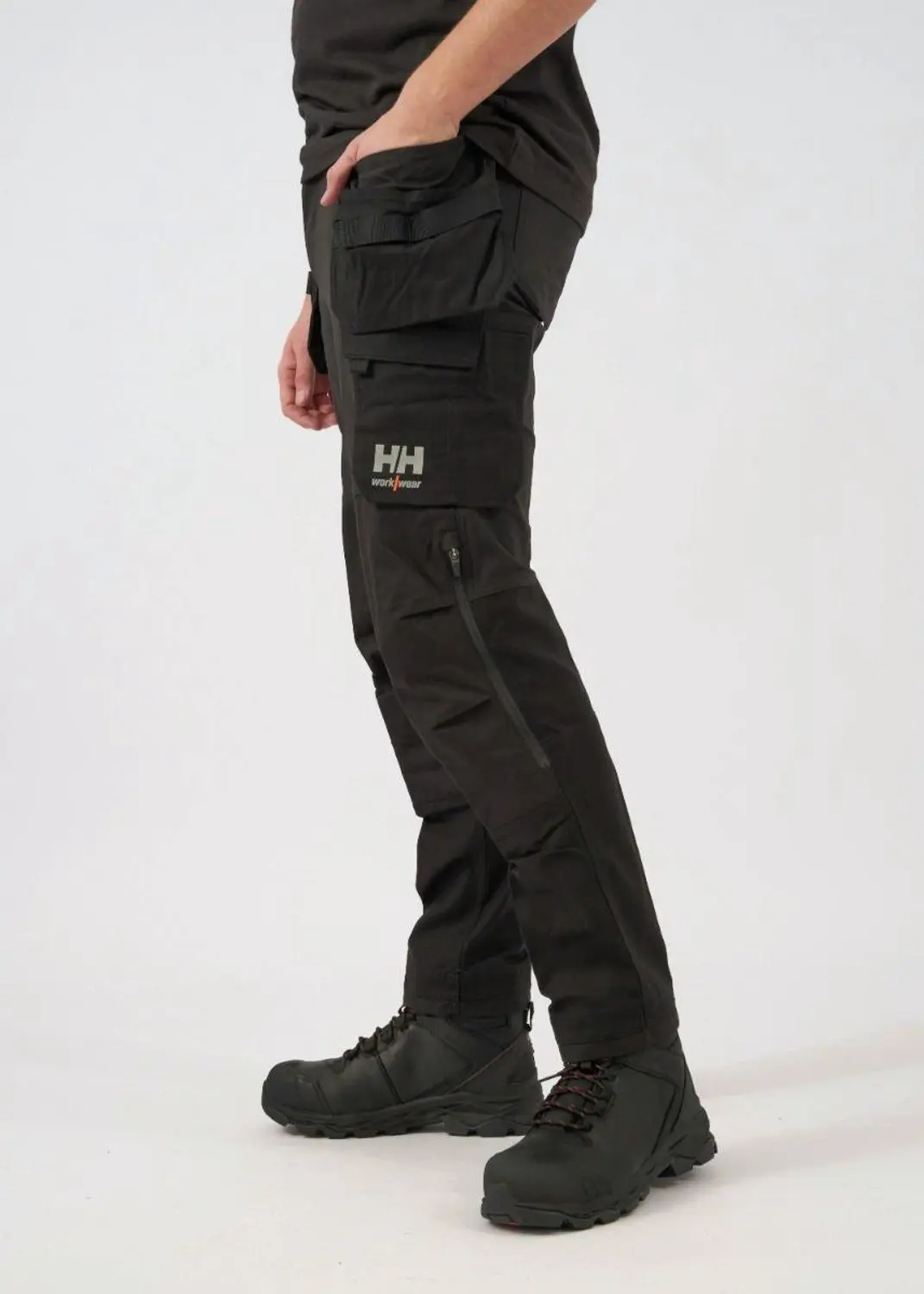 Helly Hansen Oxford 4X Werkbroek - Zwart - 52 - afbeelding 2 van 5