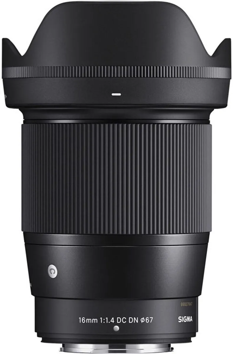 Sigma 16mm F1.4 DC DN Contemporary Nikon Z Objectief - 67mm