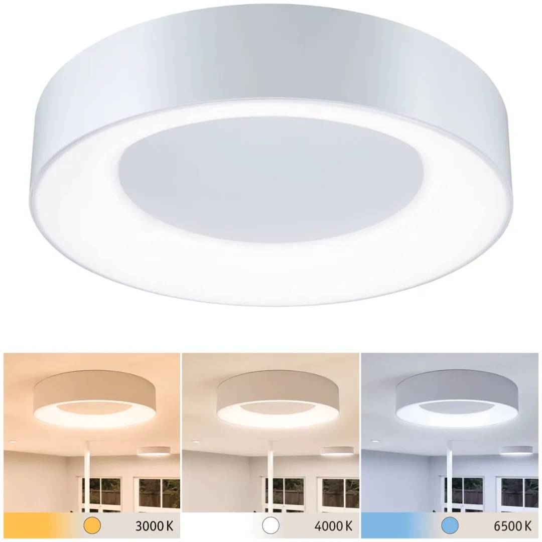 Paulmann Casca LED Plafondlamp IP44 - 2100lm Warm Wit