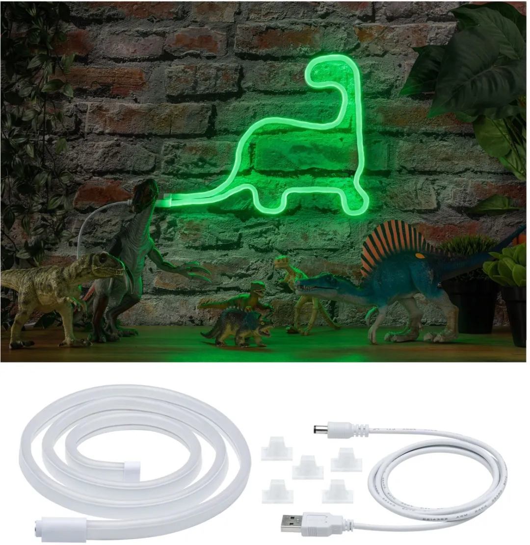 Paulmann USB LED Strip Neon Colorflex Groen 1m - 4,5W