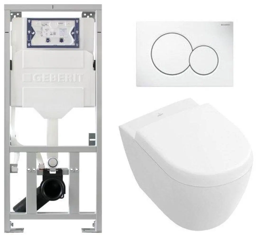 Villeroy & Boch Subway 2.0 DirectFlush compact toiletset