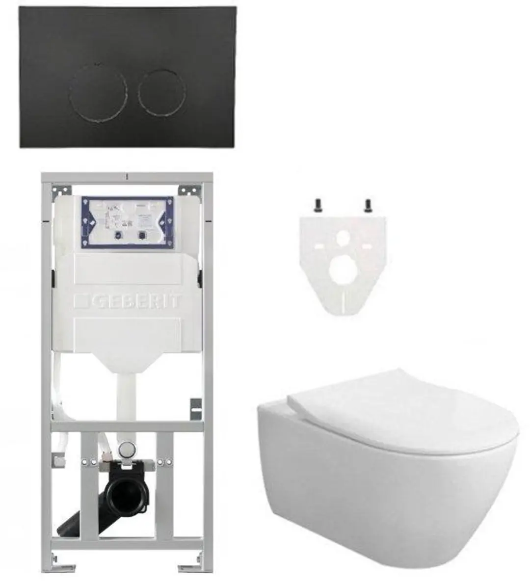 Villeroy & Boch Subway 2.0 DirectFlush CeramicPlus toiletset slimseat zitting