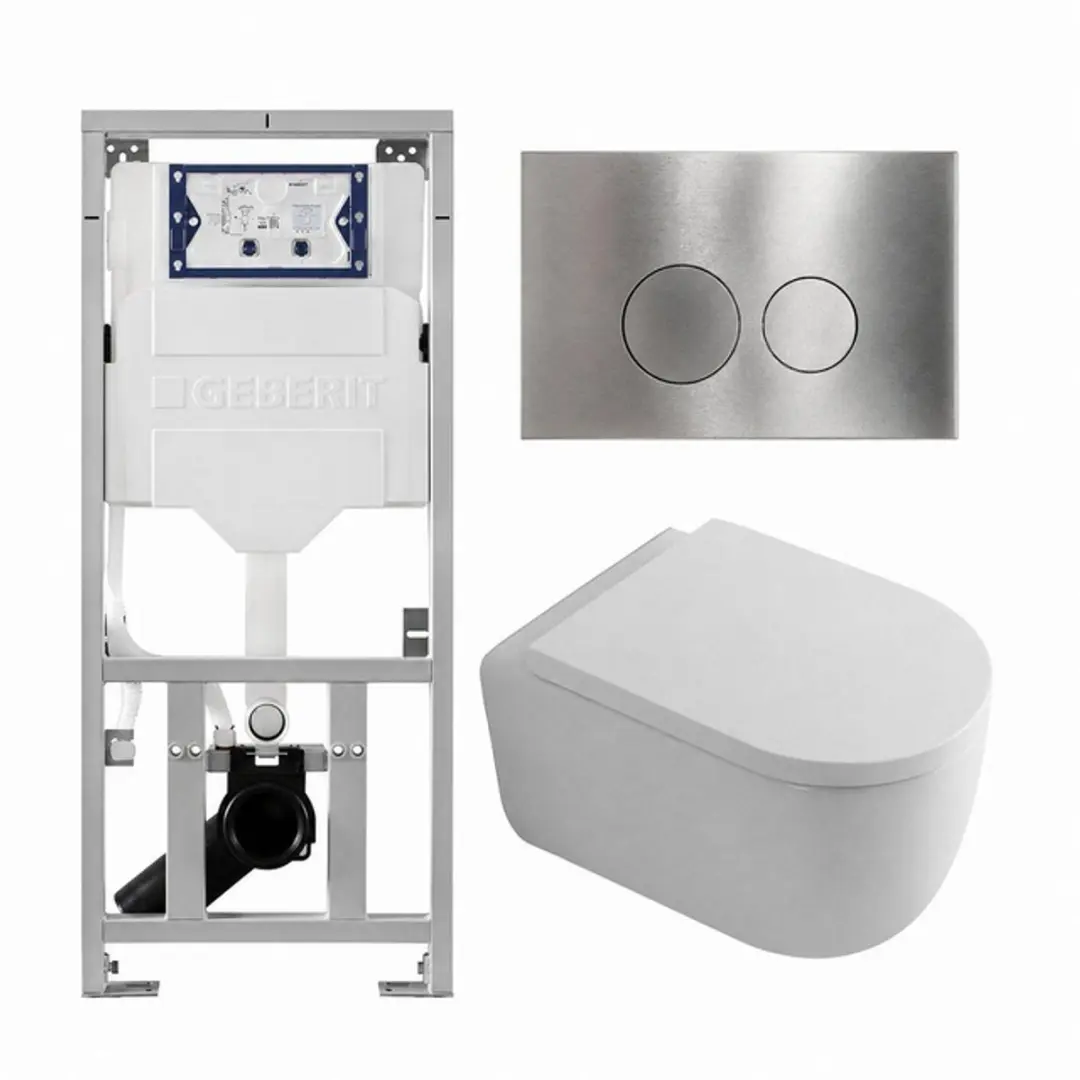 QeramiQ Dely Swirl Toiletset